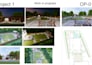 create backyard landscape design, pool, patio and garden 3d rendering